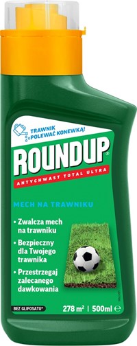 Roundup Antychwast zwalcza mech na trawniku 500 ml