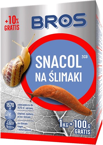 Snacol 3GB granulat na ślimaki 1 kg