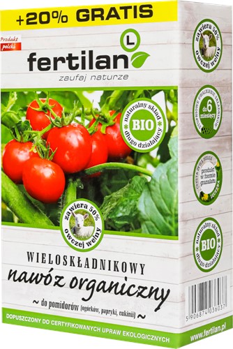 Fertilan nawóz organiczny do pomidorów 1,2 kg