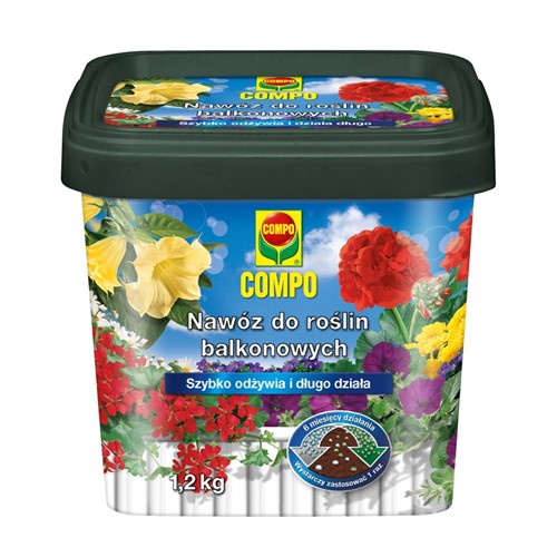 Nawóz do roślin balkonowych długo działający 1,2 kg Compo