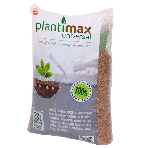 Ściółka ogrodowa ze słomy Plantimax Uniwersal 33 l