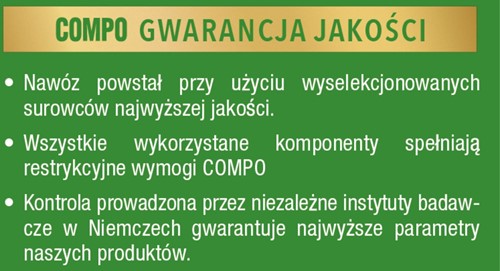 Nawóz do bambusów i traw długo działający 850 g Compo