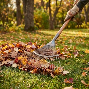 Grabie do liści wachlarzowe metalowe Green Star