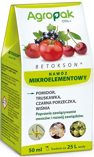 Betokson – nawóz poprawiający zawiązywanie owoców 50 ml