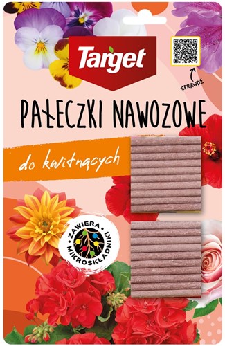 PAŁECZKI NAWOZOWE DO ROŚLIN KWITNĄCYCH 40szt. TARGET