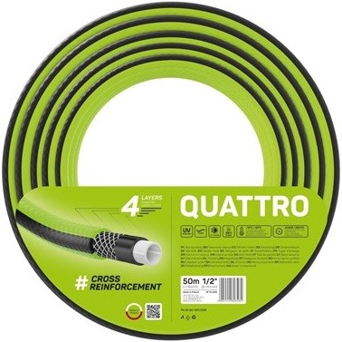 Wąż ogrodowy 4-warstwowy Quattro 1/2" 50 m Cellfast