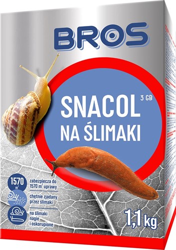 Snacol 3GB granulat na ślimaki 1,1 kg