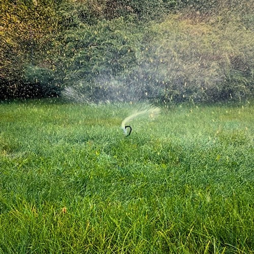 Zraszacz obrotowy przenośny Green Star