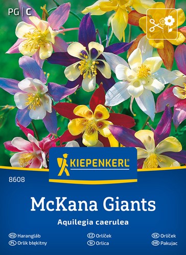 Orlik błękitny McKana Giants - mieszanka odmian - nasiona