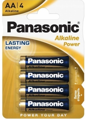 Baterie Alkaliczne AA Panasonic 4 szt.