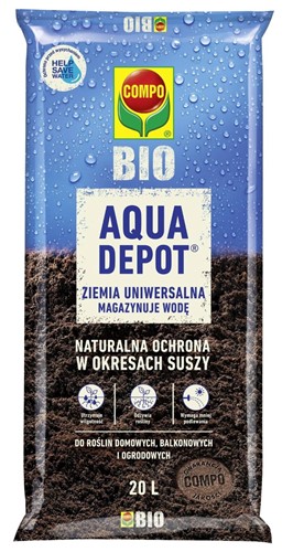 Bio Aqua Depot ziemia uniwersalna z hydrożelem 20 l Compo
