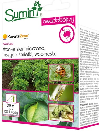 Karate Zeon 050 CS oprysk na stonkę ziemniaczaną 25 ml