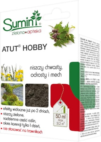 Atut Hobby oprysk na chwasty i mech 50 ml