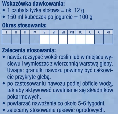 BIO BLAU nawóz ekologiczny uniwerslany 4 kg Compo