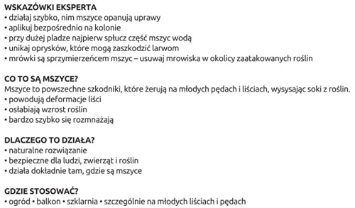 Mszyca Stoper - larwy biedronki na mszyce - 100 szt. Vegano