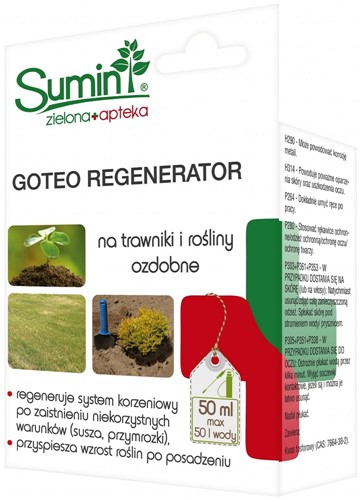 Goteo Regeneracja - trawniki i rośliny ozdobne 50 ml