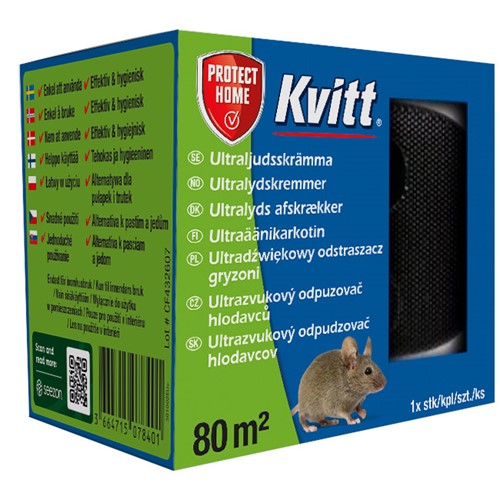 Odstraszacz na myszy i szczury elektryczny na 80 m kw 1 szt.