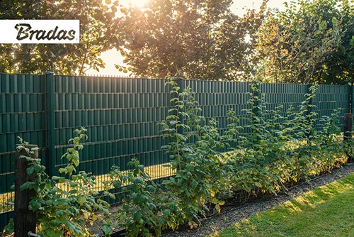 Taśma ogrodzeniowa zielona 19 cm x 35 m