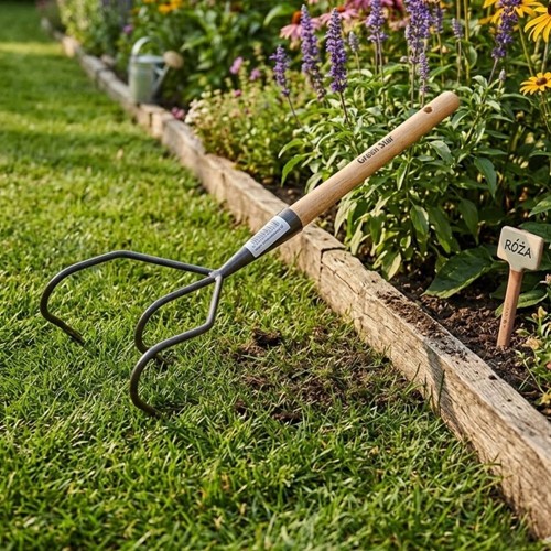 Pazurki ogrodowe z drewnianą rączką Pro Natura – Green Star