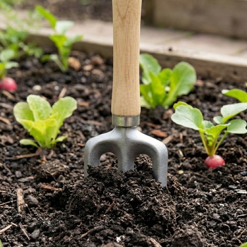 Widełki ogrodowe z drewnianą rączką – Green Star