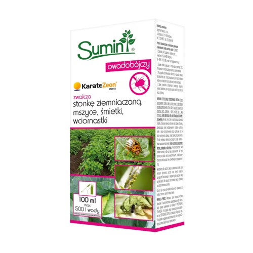 Karate Zeon 050 CS oprysk na stonkę i mszyce 100 ml Sumin
