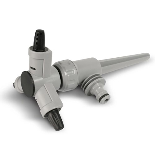 Zraszacz obrotowy 3-ramienny na szpilce Green Star