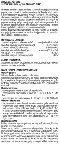 Mączka Bazaltowa solniczka do posypywania 900g