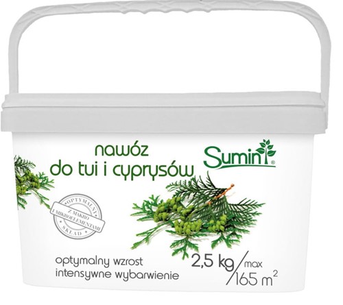 Nawóz do tui i cyprysów 2,5 kg