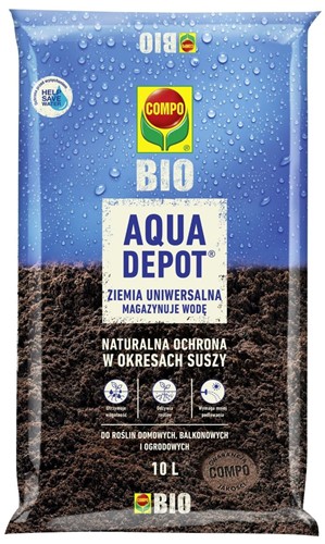 Bio Aqua Depot ziemia uniwersalna z hydrożelem 10 l Compo