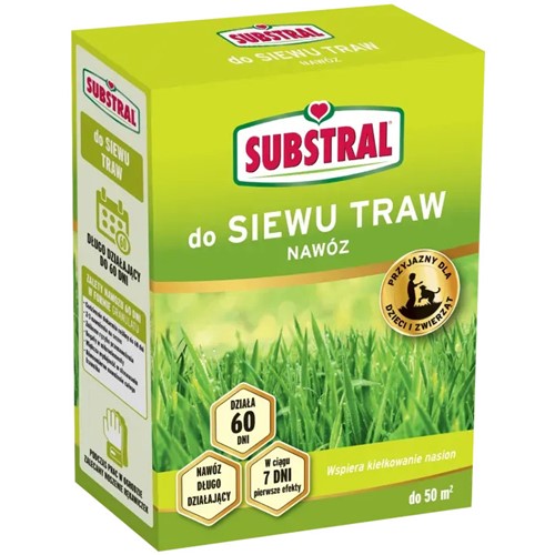 NAWÓZ 100 DNI DO SIEWU TRAWY 1kg SUBSTRAL