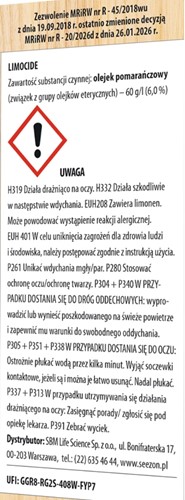 Limocide oprysk na choroby i szkodniki 30 ml Protect Garden