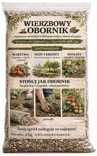 Wierzbowy obornik - nawóz naturalny bezzapachowy - 5 kg