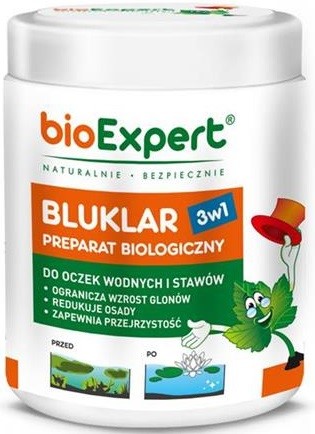 BluKlar 3w1 - biopreparat bakterie do oczka wodnego 500 g