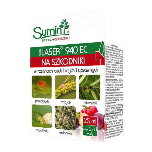Laser 940 EC oprysk na szkodniki 25 ml Sumin