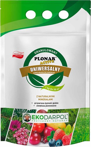 Plonar Active uniwersalny eko nawóz granulowany 1 kg