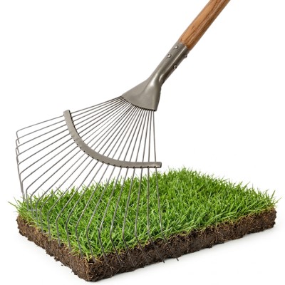 Grabie do liści wachlarzowe metalowe Green Star