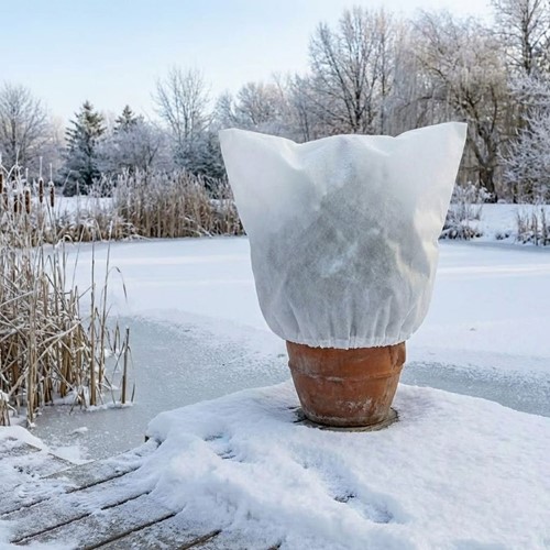 KAPTUR ZIMOWY OCHRONNY 100x160cm 1szt. biały