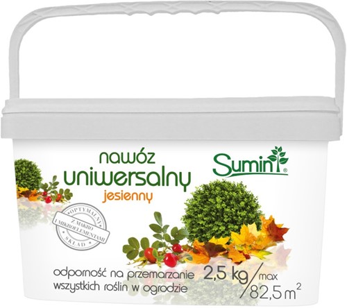 Nawóz jesienny uniwersalny 2,5 kg Sumin