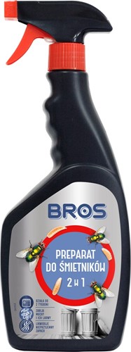 Preparat do śmietników Bros 2w1 spray 500 ml
