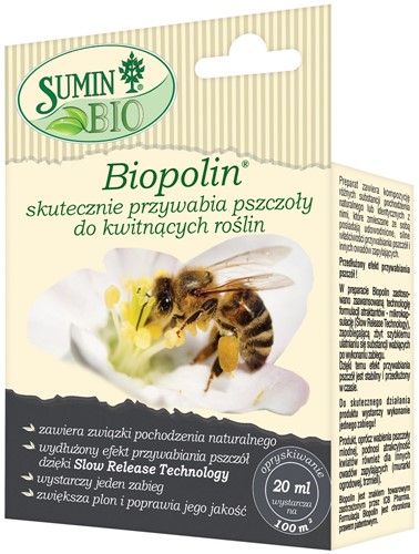 Biopolin 20 ml - wabi pszczoły i trzmiele