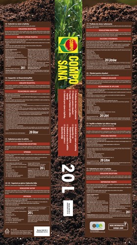 Ziemia do siewu i pikowania z ukorzeniaczem 20 l Compo Sana