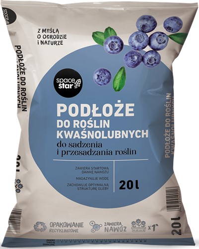 Ziemia do roślin kwaśnolubnych  20 l