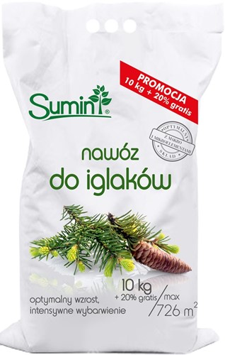 Nawóz do iglaków optymalny skład 10 kg + 20% gratis