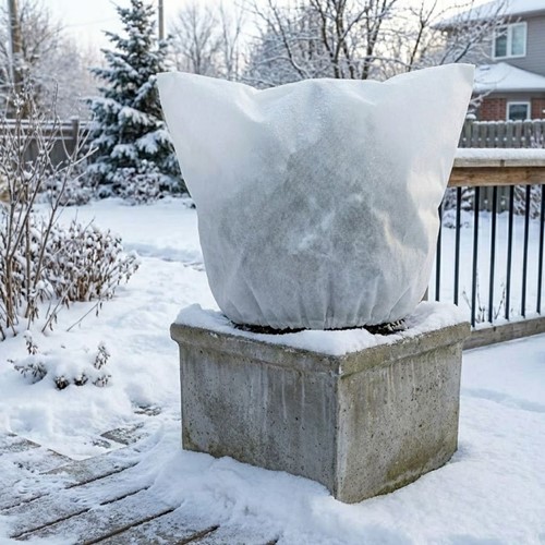 KAPTUR ZIMOWY OCHRONNY 100x160cm 1szt. biały