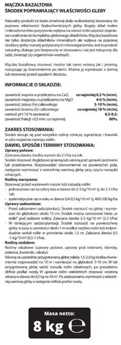 Mączka Bazaltowa 8kg