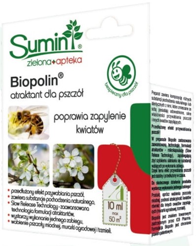 Biopolin 10 ml - wabi pszczoły i trzmiele