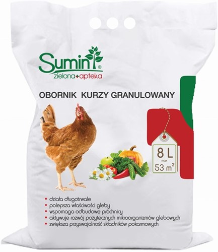 Obornik kurzy granulowany 8 l