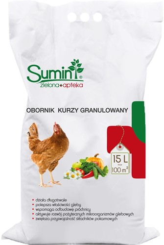 Obornik kurzy granulowany 15 l