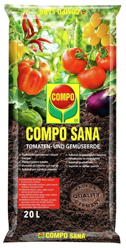 Ziemia do pomidorów i warzyw z kompostem 20 l Compo Sana