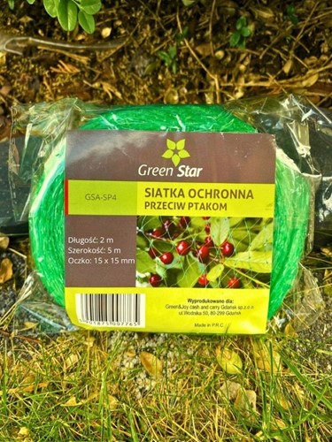 Siatka ochronna przeciw ptakom 2x5 m Green Star